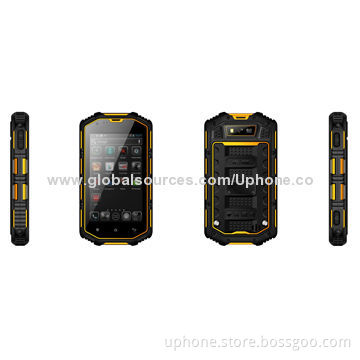 4.0-inch IPS Quad-band Mobile Phones, Dual-core, 5.0MP Camera, GPS, 3G, IP68 Waterproof